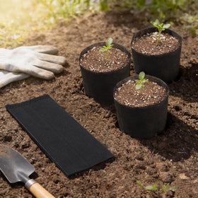 ENPOINT grow bags water permeability supports even moisture for young plants.