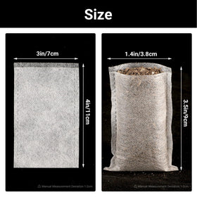 ENPOINT Seed Starter Bags breathable nonwoven fabric supports airflow