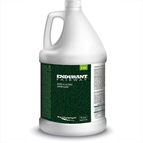 Endurant turf colorants bottle label close-up highlighting quick color revival
