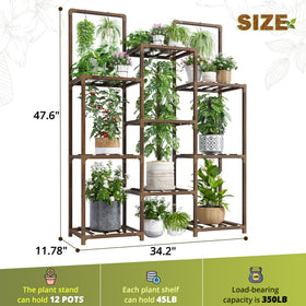 EnHomee plant stand easy DIY assembly with tools and instructions