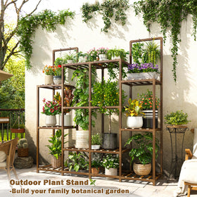 EnHomee plant stand with easy assembly and DIY friendly design.