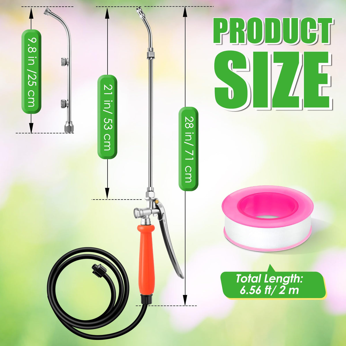 Enhon 3-hole nozzle for versatile spray patterns
