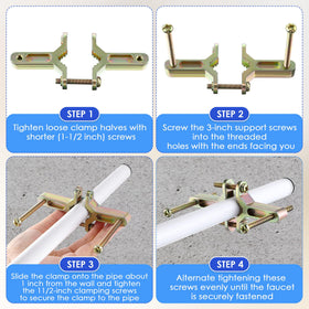 Rust-resistant aluminum anchor offers durable performance in harsh weather conditions.