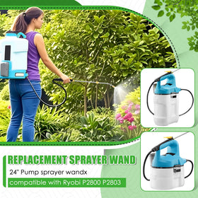 Enhon stainless steel body highlights durability for long term garden spraying tasks.