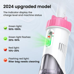 Enhulk pool vacuum delivers strong suction for fast debris pickup.