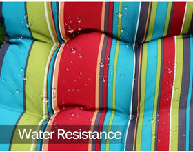 Enipate high-back cushion design enhances comfort on Adirondack chairs