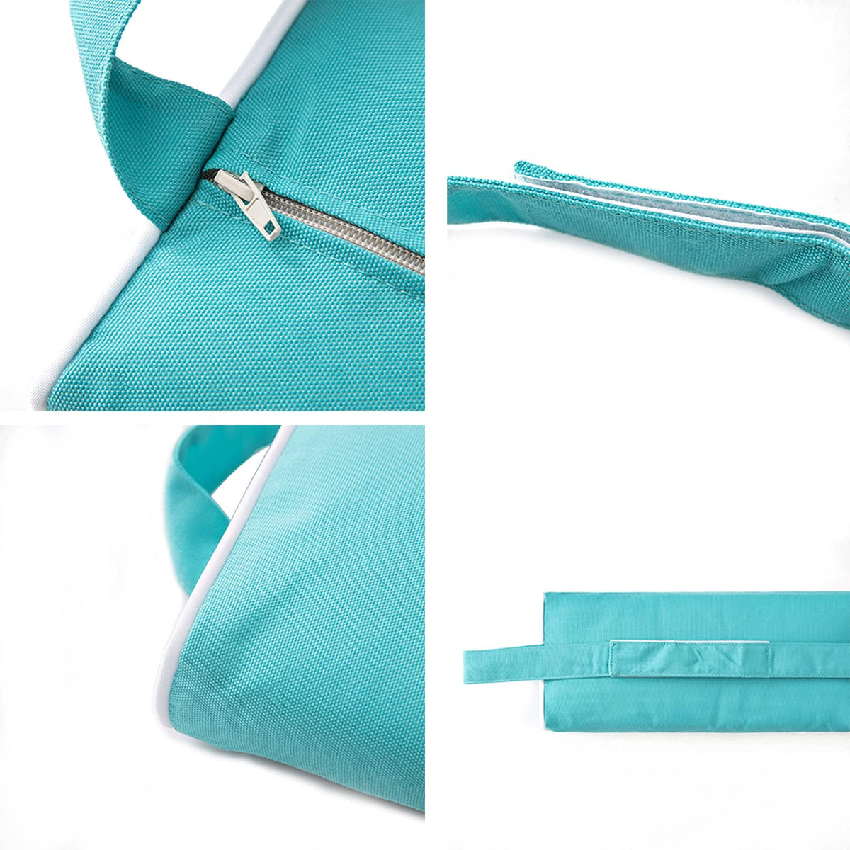 Enipate adjustable strap secures pillows to backs from 18 to 25 inches.