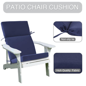 Enipate durable water-resistant cushion designed for all-season outdoor lounging.