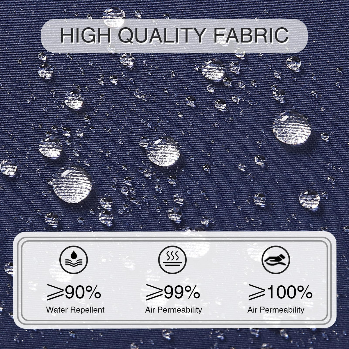 Enipate high resilience foam cushion maintains shape through frequent use.