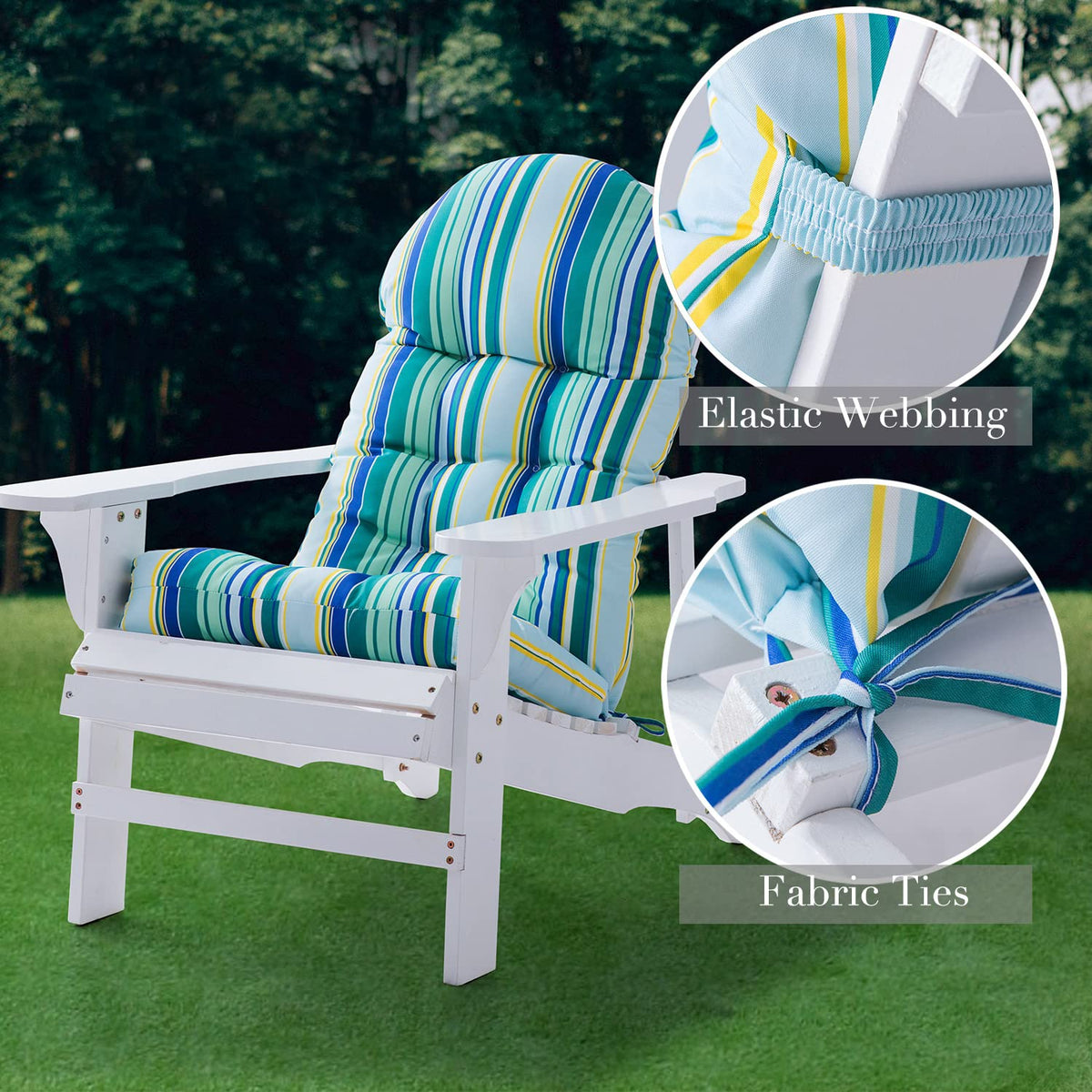 Enipate water-resistant outdoor cushion fabric for all weather
