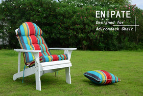 Enipate water-repellent polyester fabric keeps cushions clean outdoors