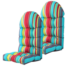 Enipate Weather Adirondack seat cushion set in a 2-pack for outdoor comfort
