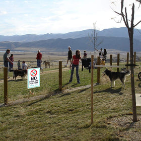 Enjoyist two-pack provides durable, weatherproof zones for pet area management.