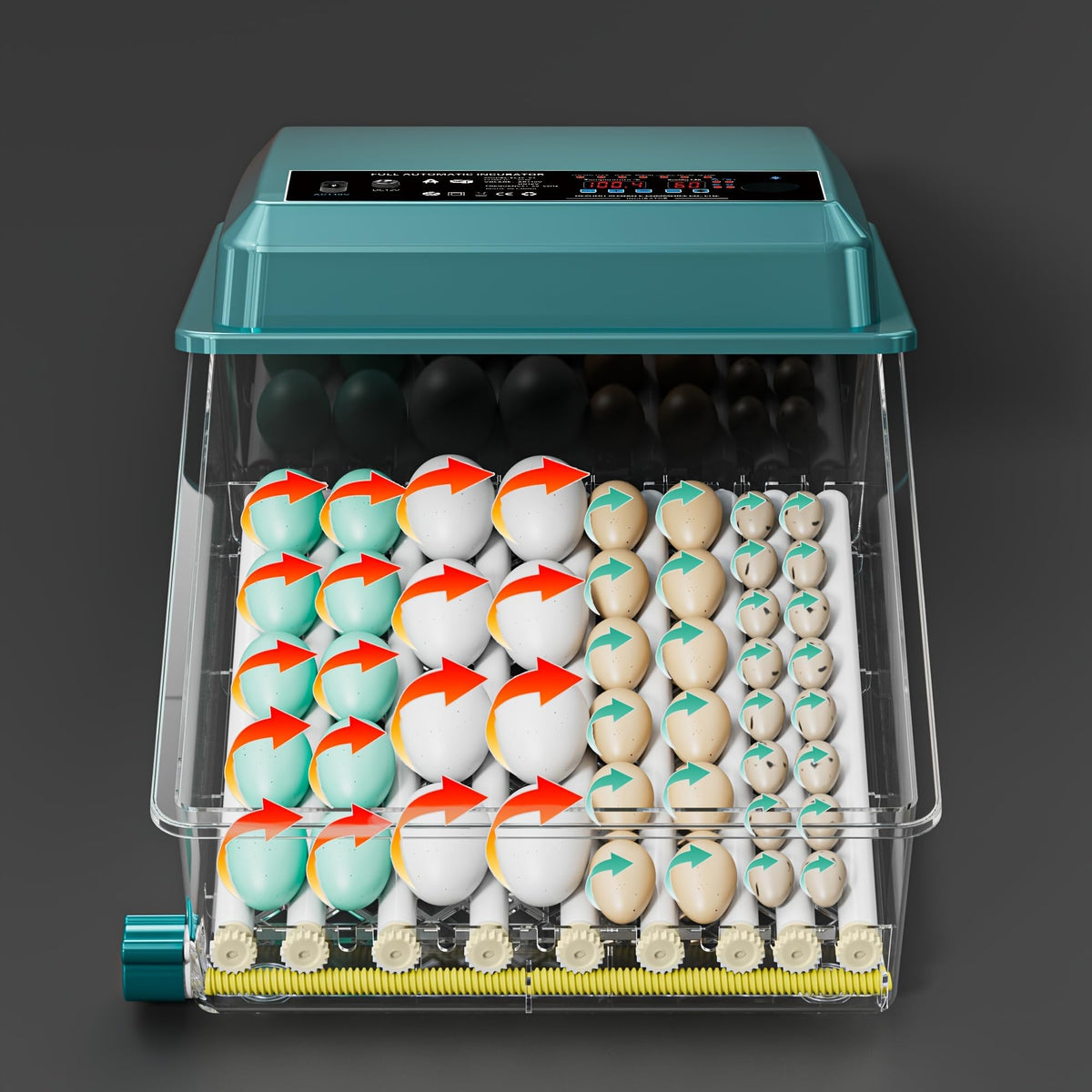 Enjoy Plush digital humidity control display for precise climate monitoring.