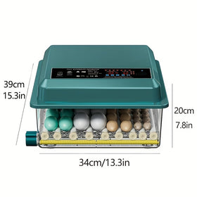 Enjoy Plush temperature correction and interval control improve incubation precision.