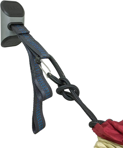 ENO Deluxe Indoor Hammock Hanging Kit inside setup for cozy lounging