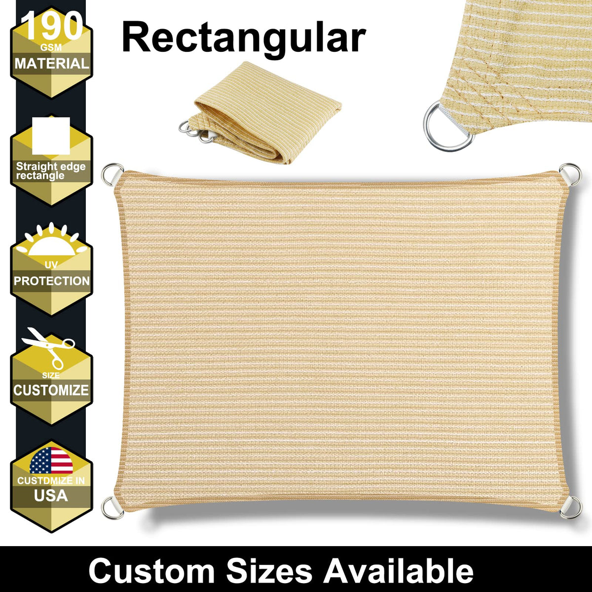 ENOCHZANG UV-protected 190gsm fabric blocks sun while letting breeze through