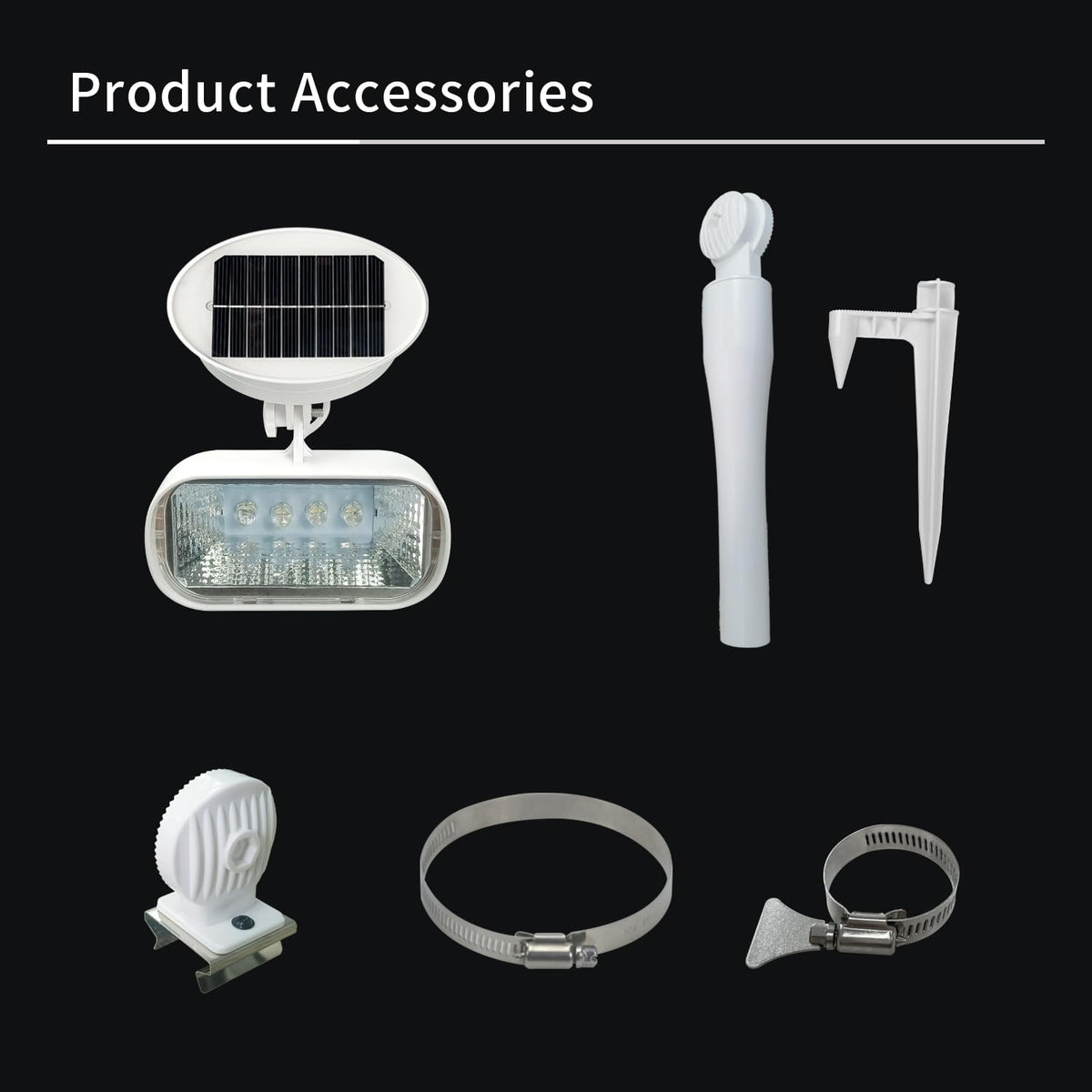 Enrybia flag pole light can run up to 12 hours on a full charge.