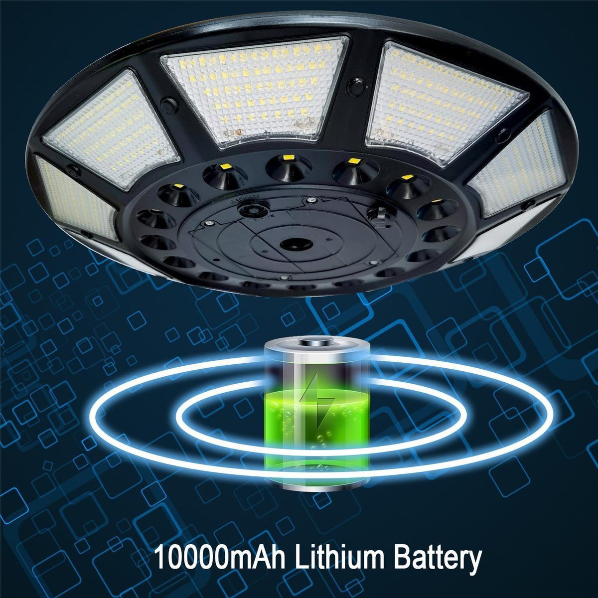 enrybia solar flag pole light is IP65 weatherproof for outdoor use