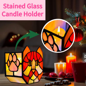 Entlityful indoor-outdoor planter highlights stained-glass design for sunny spaces.