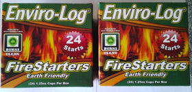 Enviro-Log eco-friendly-label close-up emphasizes sustainable design and value