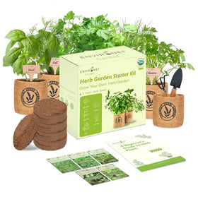 Gift-ready Environet kit packaging, perfect for gardeners and cooks.