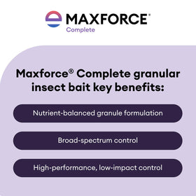Envu Maxforce ant-trail coverage with bait placement along walkways