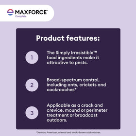 Envu Maxforce nest distribution through colonies for gradual control