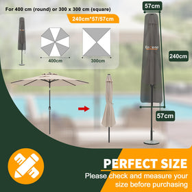 Enzeno cover includes warranty support for sizing or fit questions.