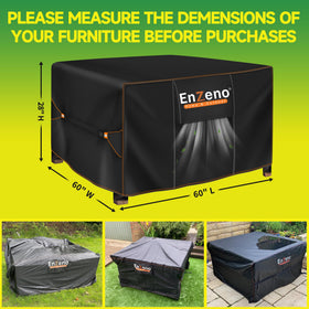 Enzeno size guidance helps you choose the right cover