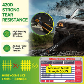 Enzeno weatherproof patio cover heavy-duty for year-round protection.