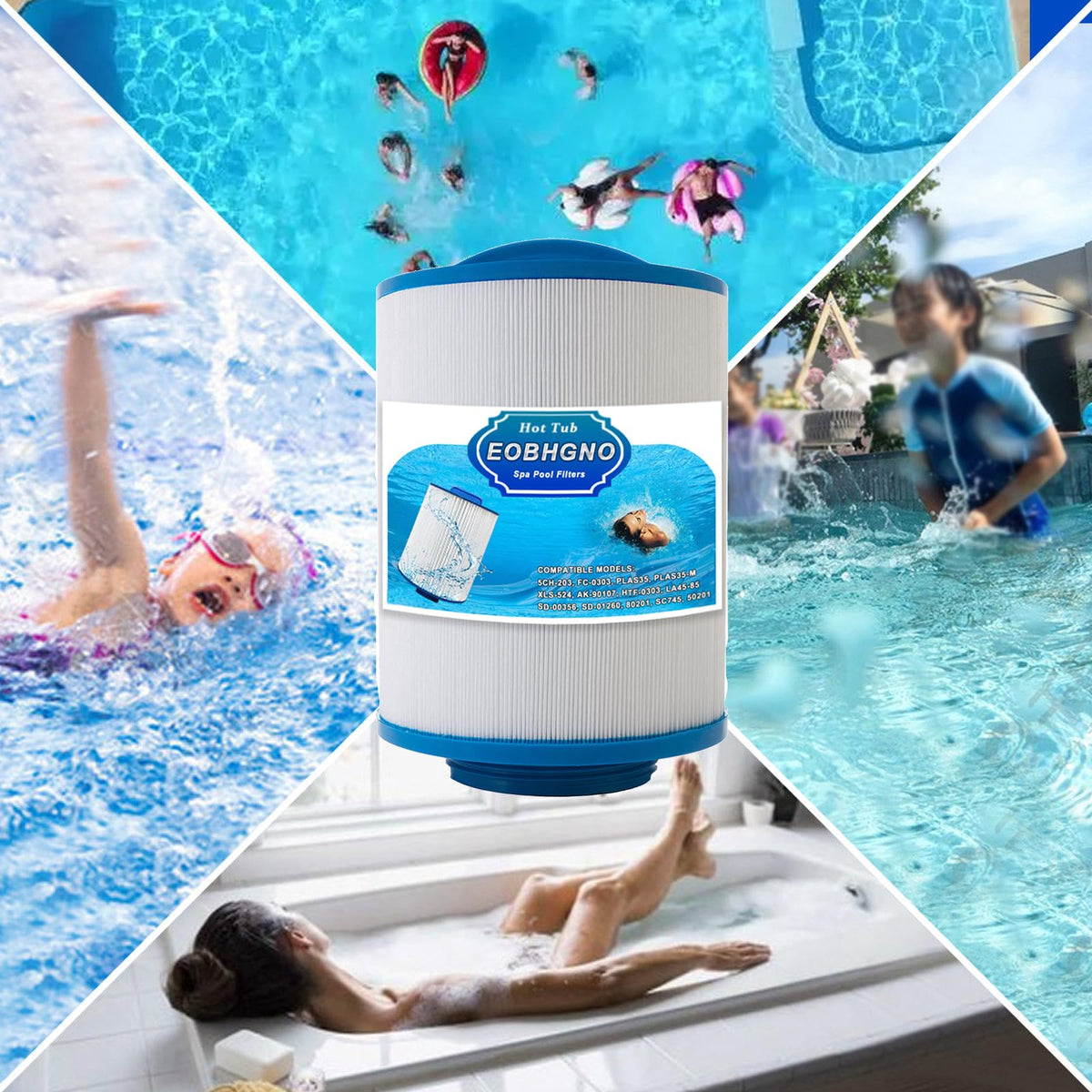 EOBHGNO two-pack provides ready-to-install filtration for hot tubs.