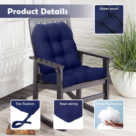 Eoieov 18.5 inch cushions fit most dining and rocking chairs