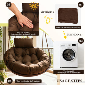 Eoieov ideal for porch, patio, balcony and yard.