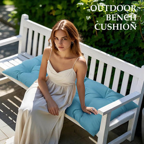 Eoieov thick cushion suited for garden chairs and window seats