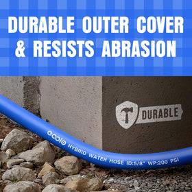 EOOIO 200psi working pressure supports steady residential watering.