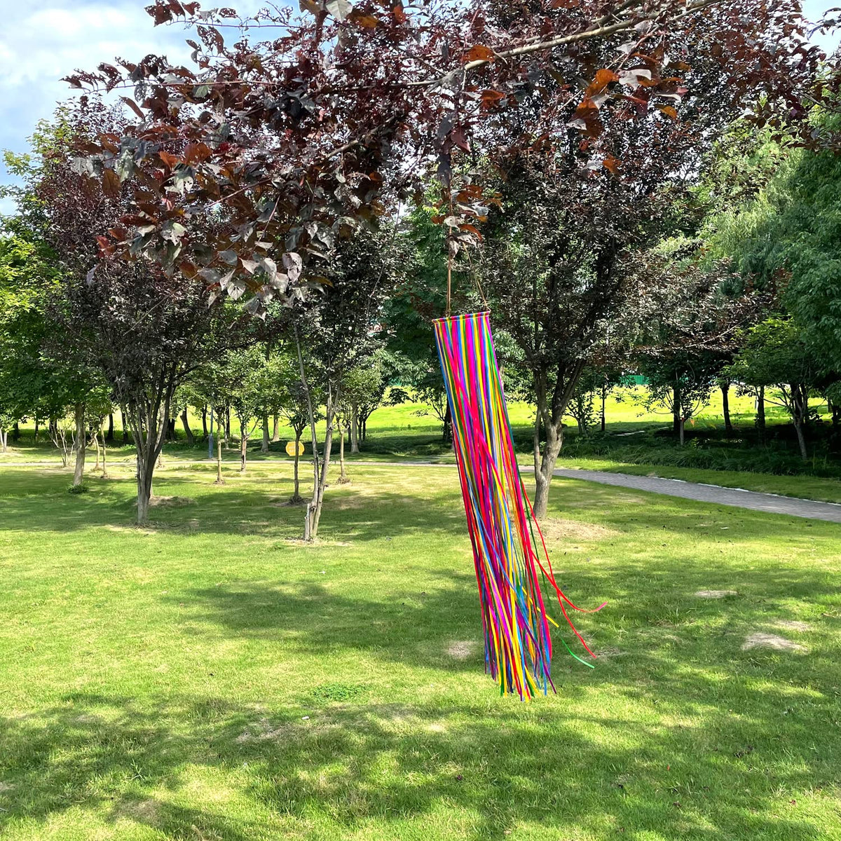 EONBES windsock ends treated to resist unraveling and tangling during windy days