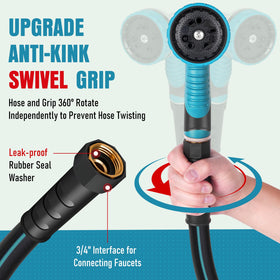 EOOIO swivel handle provides better control at any faucet