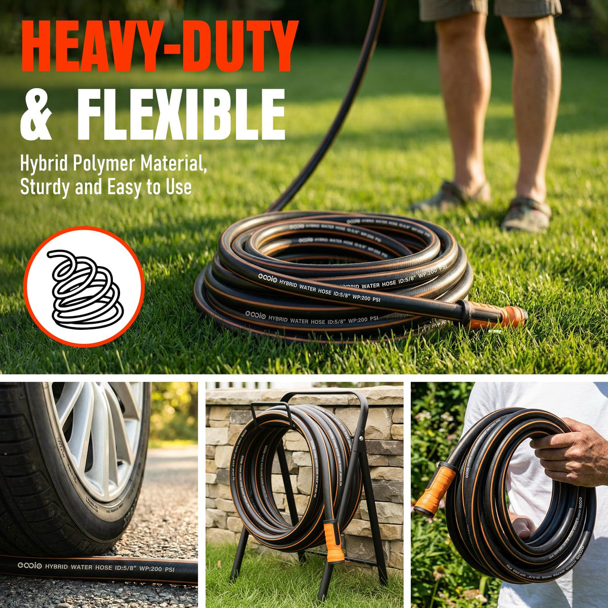 EOOIO portable hose on the go for cleaning tasks
