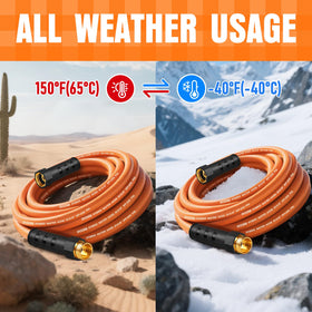 EOOIO male-to-female fittings enable quick, secure connections