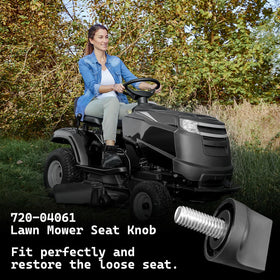 Eopzol multi-brand seat knob compatibility covers numerous mower brands