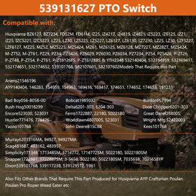 Eopzol PTO switch for Husqvarna 539101768; packaging ready for replacement.