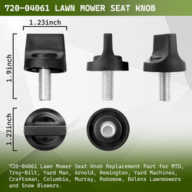 Eopzol knob with 720-04061 threads fits many models