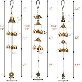 Eorbow home garden patio decoration wind bell creates tranquil sounds