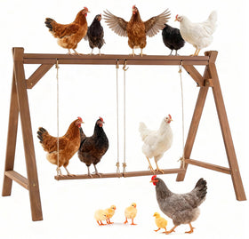 EOWOAN chicken roosting bars 50-inch top view for spacious flock perching