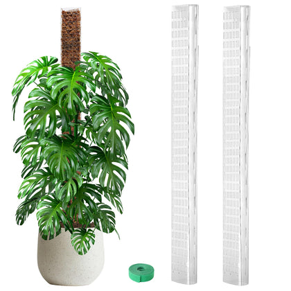 EOX 2-pack 48-inch moss poles support Monstera for vertical growth