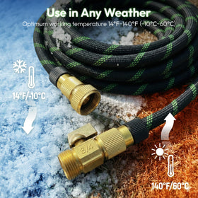 Ultra-lightweight hose reduces strain during long watering sessions