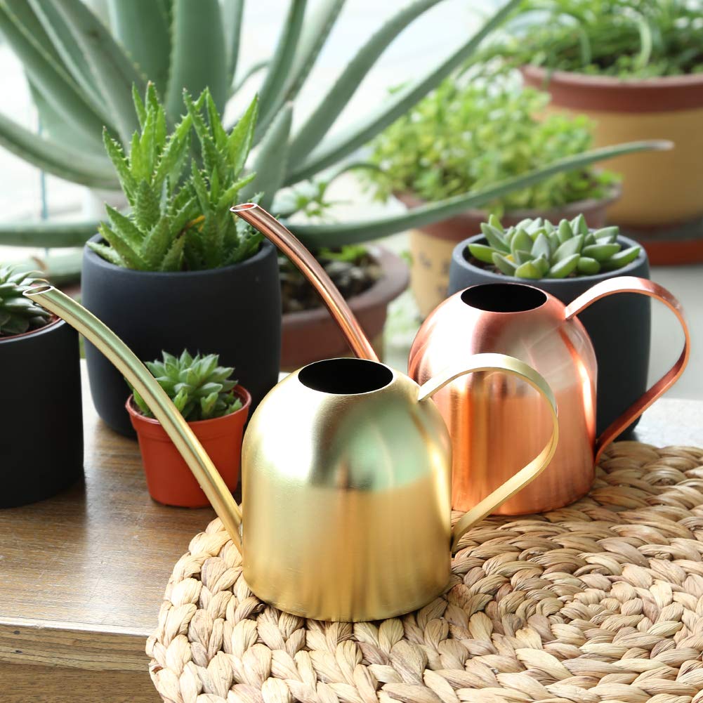 E.Palace gold water can narrow-spout-leaves for targeted watering