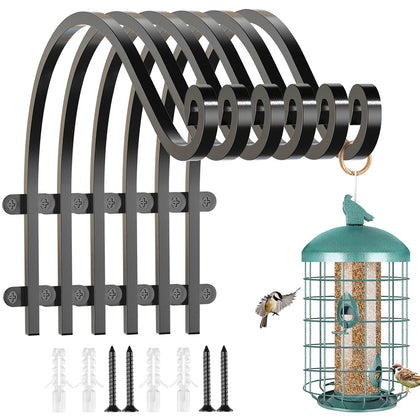 EPHECH 6Pack heavy-duty brackets with arch design for outdoor decor.
