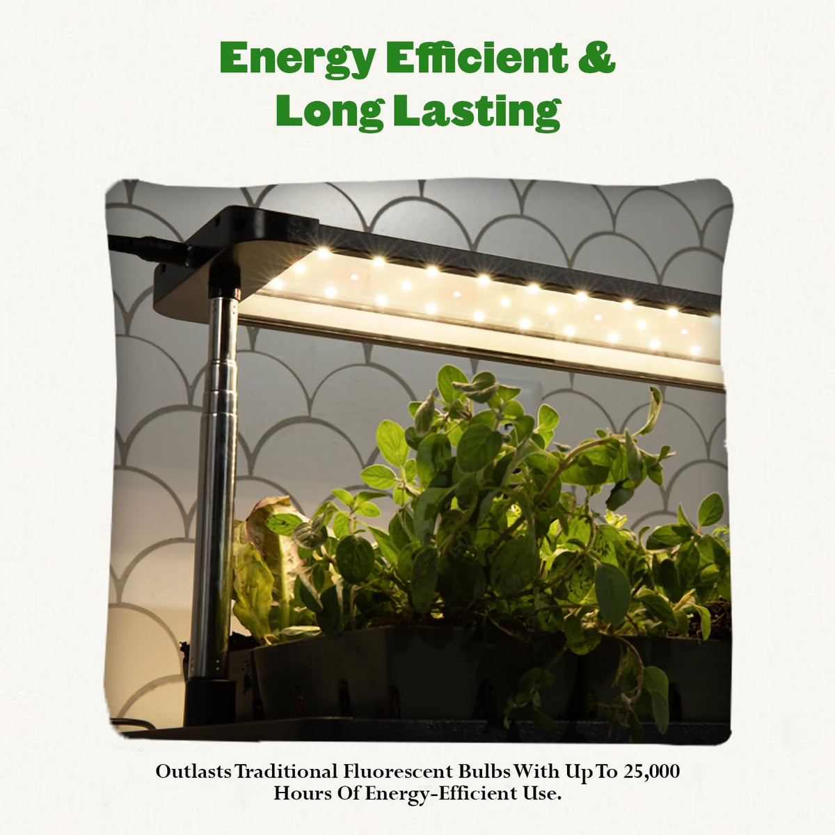 Epic Gardening Compact design fits countertops while supporting healthy seedling growth